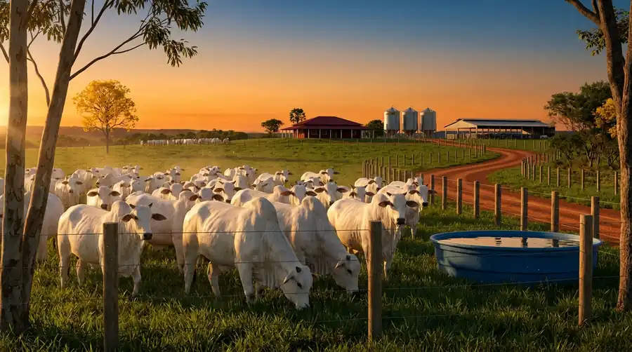 Pecuária de corte e frigoríficos brasileiros na transição tributária 2026-2033 — Funrural pecuário, crédito presumido boi gordo, imunidade exportação carne — JBS, Marfrig, Minerva, BRF, Aurora — Grik Contabilidade