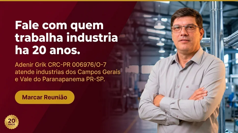 Fale com quem entende de Bloco K - Adenir Grik CRC-PR 006976/O-7 - Grik Contabilidade