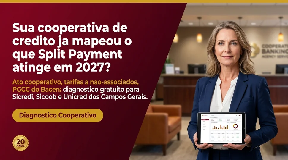 Sua cooperativa de crédito já mapeou o que Split Payment atinge em 2027? Diagnóstico Grik Contabilidade